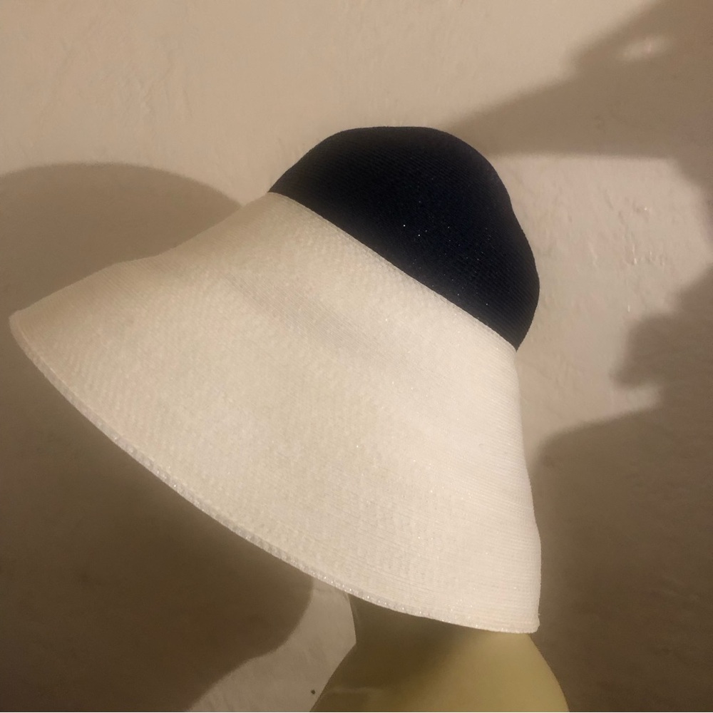 $350 PATRICIA UNDERWOOD STRAW HAT - Picture 6 of 8